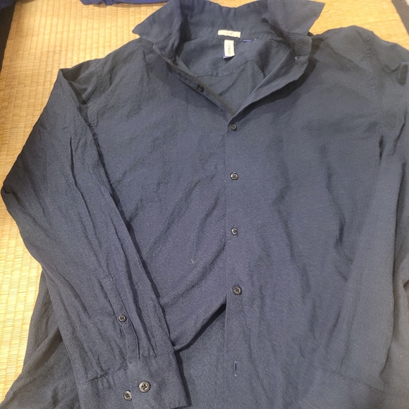 Artefact xxl nAvy long-sleeved button down collared shirt - Picture 2 of 6